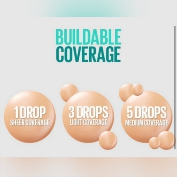 Maybelline Superdrop Tinted Oil Conditioning Coverage Base Makeup Foundation 80 - Picture 3 of 7